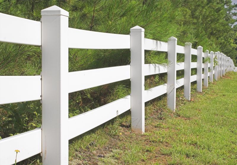 Modern Vinyl Fence