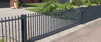 Galvanized Fence Installation